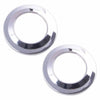 Jeep Wrangler JK 2 x A Pillar Speaker Bezel Trim (2008-2014)