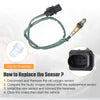 Mercedes-Benz E550 2007-2009 Oxygen Sensor (2 x Air Fuel Ratio Sensors)