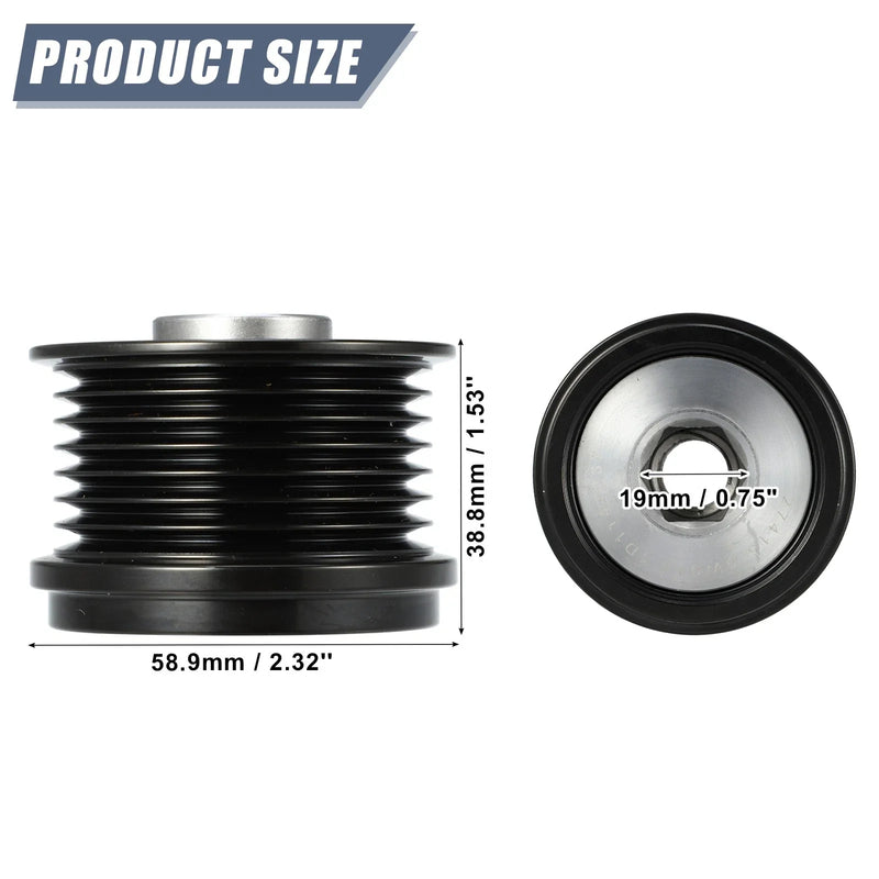 Lexus ES350 V6 3.5L Alternator Clutch Pulley (2007-2018)