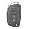 Hyundai Santa Fe Remote Control Key Shell Case Cover 1 x 4 Buttons (2013-2014)