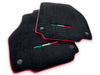 Ferrari 488 Spider IT Edition Black Floor Mats (2015-2020)