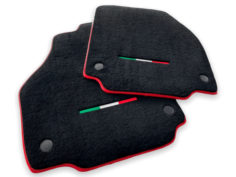Ferrari 488 Spider IT Edition Black Floor Mats (2015-2020)