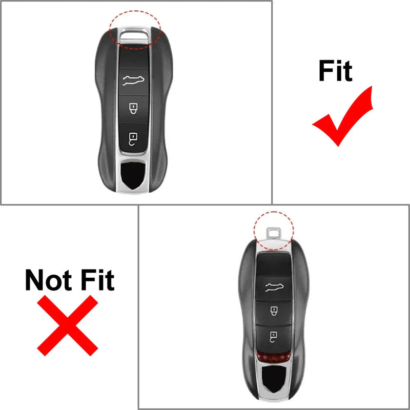 Porsche 911 (992) 3 x Button Smart Key Fob Cover Case (2020-2025)