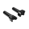 Harley Dyna Sportster Softail 4.5" Black Straight Handlebar Risers