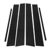 Lexus CT200h (2011-2019) Black 6 Pcs Door Pillar Window Trim