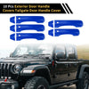 Jeep Wrangler JL JLU (2018-2022) Blue Door Tailgate Handle Cover