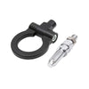 BMW E Series Trailer Ring Eye Towing Hook Screw Black Aluminum Alloy