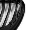 BMW E90 E91 Gloss Black Dual Line Front Kidney Grille (2008-2011)