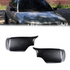 BMW E46 Sedan 2 x M Style Wing Car Side Mirror Cover Caps (1998–2005)
