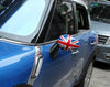 Mini Cooper R55 R56 Manual Folding Union Jack Rear Mirror Cover Cao Trim Fit