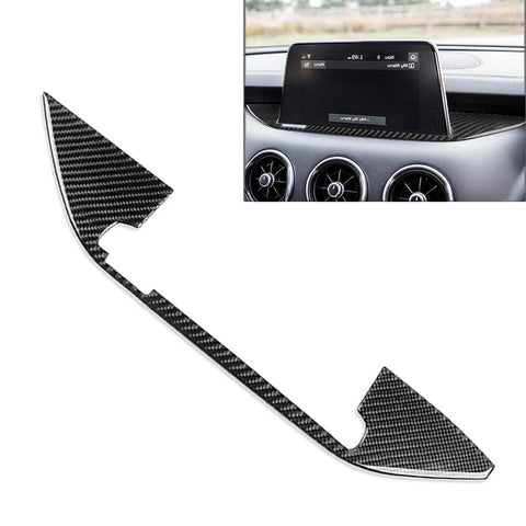 Kia Stinger Black Console Navigation GPS Panel Cover Trim (2018-2023)