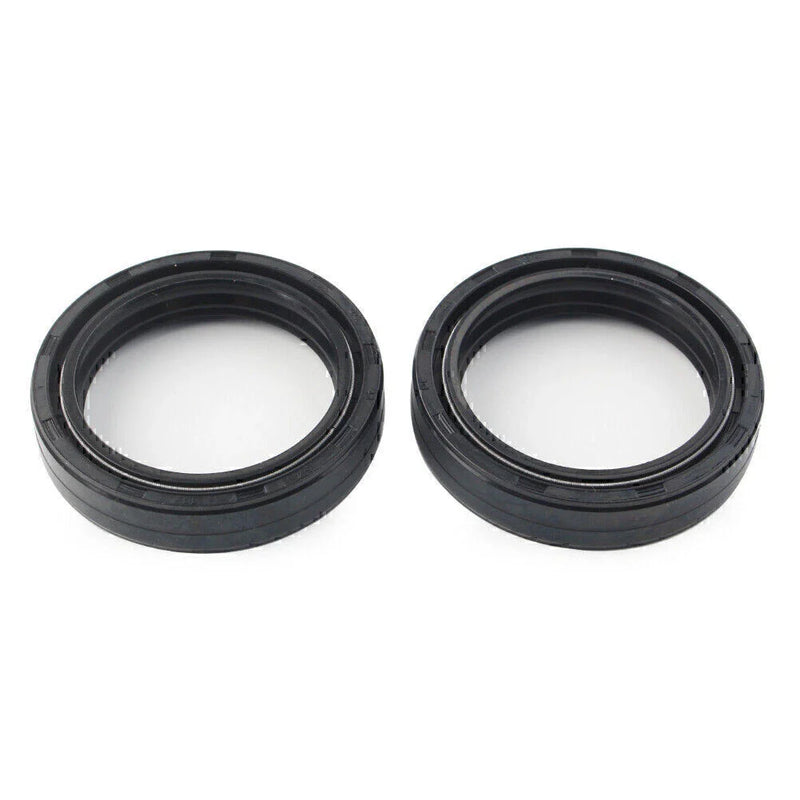 Black 43X55 Motorcycle Front Damper Shock Absorber Fork Seal