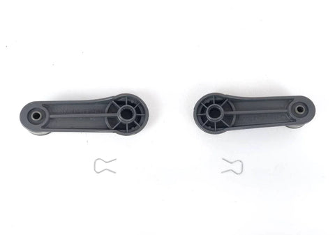 Nissan Navara D21 D22 Patrol 2 x Grey Window Winder Handles (1986-2004)