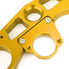 Kawasaki ZX6R (2009-2012) Gold E8 Triple Clamps Upper Top Clamp