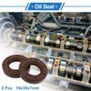 Oil Seal 19x35x7mm Brown 2 x