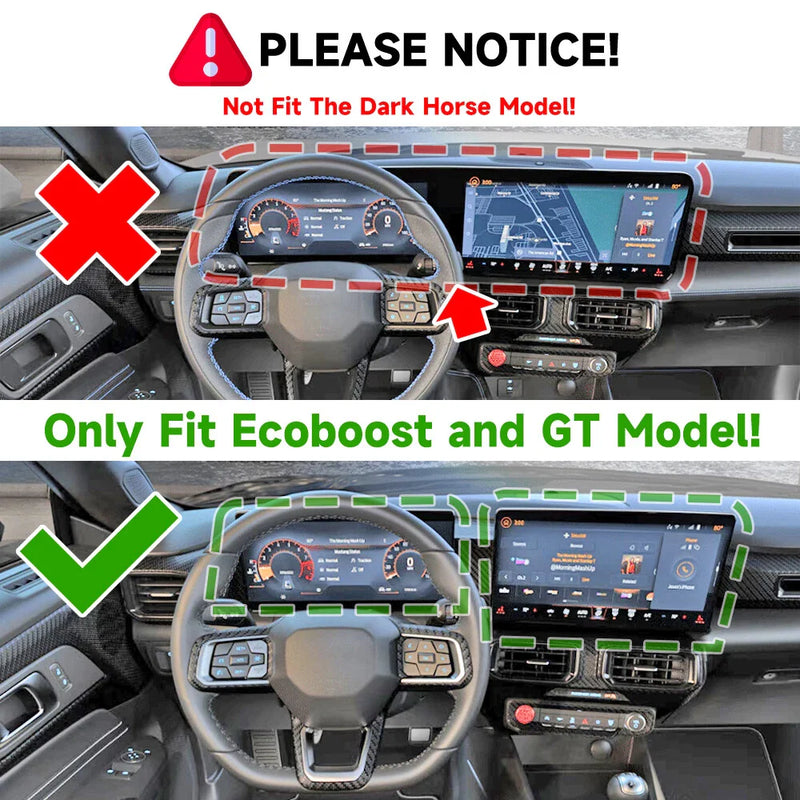 Ford Mustang S650 GT Ecoboost Phone Holder (2024–2025)