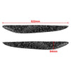 Mazda 3 Headlight Eyebrow Eyelid Covers  Forged Pattern Black (2009-2013)