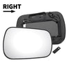 Ford Fiesta Right Side White Mirror Glass W/ Back (2002-2005)