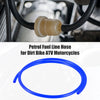 Motorcycle Dirt Bike Fuel Vent Line Hose 0.31'' x 3ft Blue