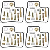 Honda NT650 Hawk GT650 4 x Carburetor Repair Kit (1988-1991)