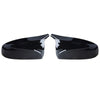 BMW X5 X6 E70 E71 M Style Gloss Black Side Wing Mirror Cover Caps (2007-2013)