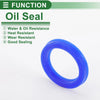Oil Seal / 32x43x6mm / Seal Ring Rotary Shaft TPU High Pressure Blue 5 Pcs