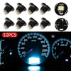 DASH Climate Bulbs 10 Pcs Ice Blue T3 Wedge LED-Cluster Instrument
