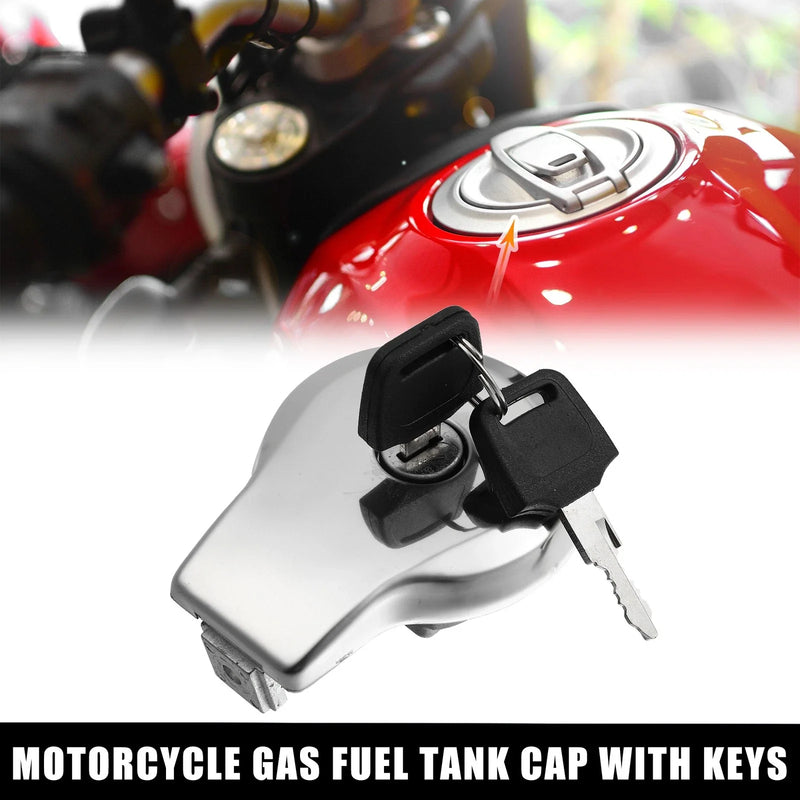 Yamaha Gas Tank Cover 1 Set Locking Fuel Tank Cap with Keys
