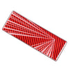 Tesla Model 3, Y, X Carbon Red Trunk Emblem Decal (2017-2023)