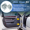 Chevy Blazer S10 Door Hinge Kit Front Left Upper Lower (1995-2005)