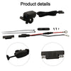 Motorcycle with QC 3.0 and PD Compatibility Dual USB Car Charger
