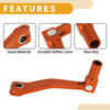 Apollo BBR Orange Folding Gear Shifter Lever