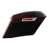 Harley Road Glide (2014-2023) - Midnight Crimson / Black Saddlebag Speaker Lid