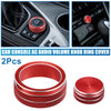 Infiniti Q50 QX50 Red Console Multimedia Button Cover