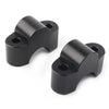Kawasaki Z900RS Black Handlebar Riser Adapters (2018-2020)
