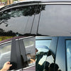 Kia Cerato K3 Forte Black Door Pillar Post Cover Set (2014-2018)
