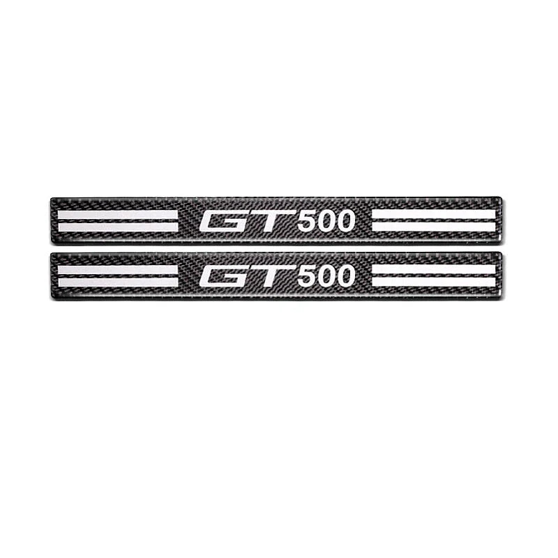 Ford Mustang 2015-2018 GT500 Real Carbon Fiber Welcome Foot Pedal Trim fit