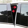 Infiniti QX56 / QX80 8X Door Black Window Trim Pillar Posts Cover (2011–2020)