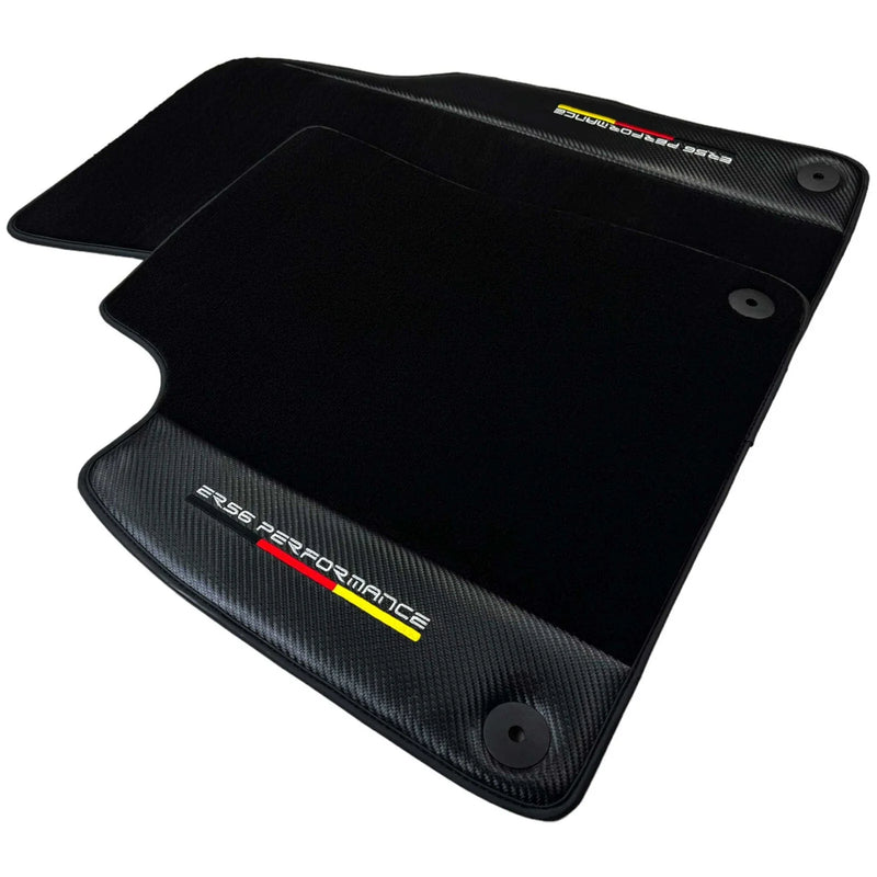 Audi A6 C6 Allroad Quattro Long 2006-2008 Carbon ER56 Black Floor Mats