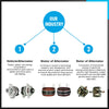 Jeep Cherokee KJ 2.8L Turbo Diesel New Alternator (2003-2008)