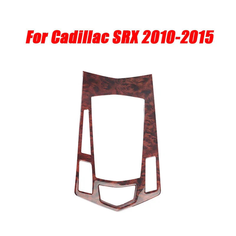 Cadillac SRX Central Console Gear Shift Strip Cover Wood Grain (2010–2015)