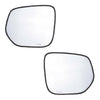 Side Mirror Lens Rear View Electric Mirror Pair Fits Isuzu D-Max Pickup 2012-18