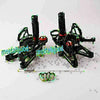 BMW S1000RR (2010-2013) - 1 Pair Black Rearset Foot Pegs
