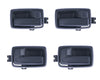 Holden Rodeo TF 4pcs Textured Grey Inner Door Handles (1998–2003)