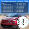 Jeep, Dodge, Chrysler 6x Fuel Injector/Alternator Connector Wiring