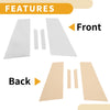Mercedes Benz CLS-Class 4pcs Car Pillar Window Trim Covers (2005-2018)