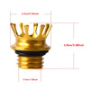 Harley Softail, Dyna, Road King 1 x Gold Gas Cap Cover