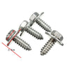 40x Engine Cover Clip Shield Guard Metal Screw Bolt Fastener