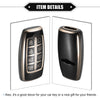 Hyundai Smart Remote - Black TPU Key Fob Cover Case (No specific years)