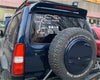 Suzuki Jimny 2007-2018 Glossy Black Rear Trunk Spoiler Wing with Light